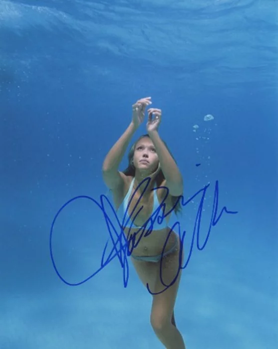 Jessica Alba autograph