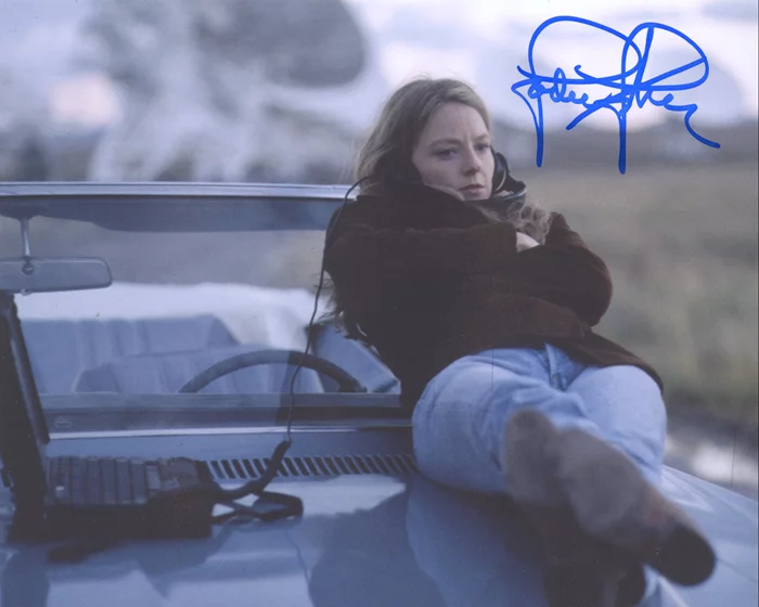 Jodie Foster autograph