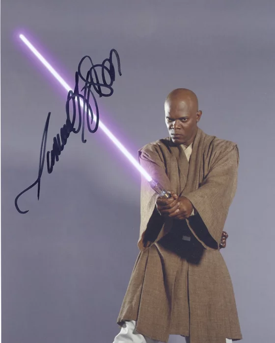 Samuel L. Jackson autograph
