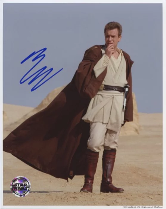 Ewan McGregor autograph