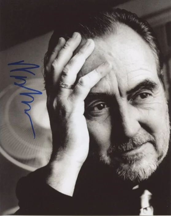 Wes Craven autograph