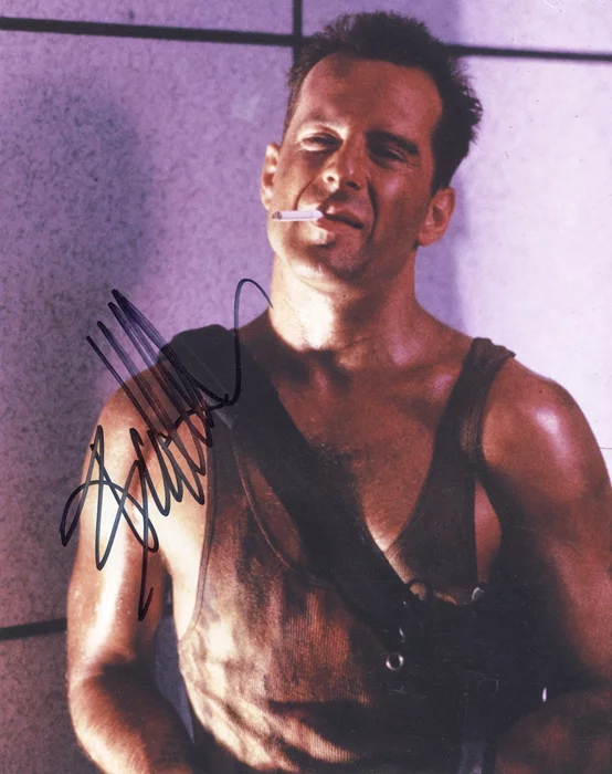 Bruce Willis autograph