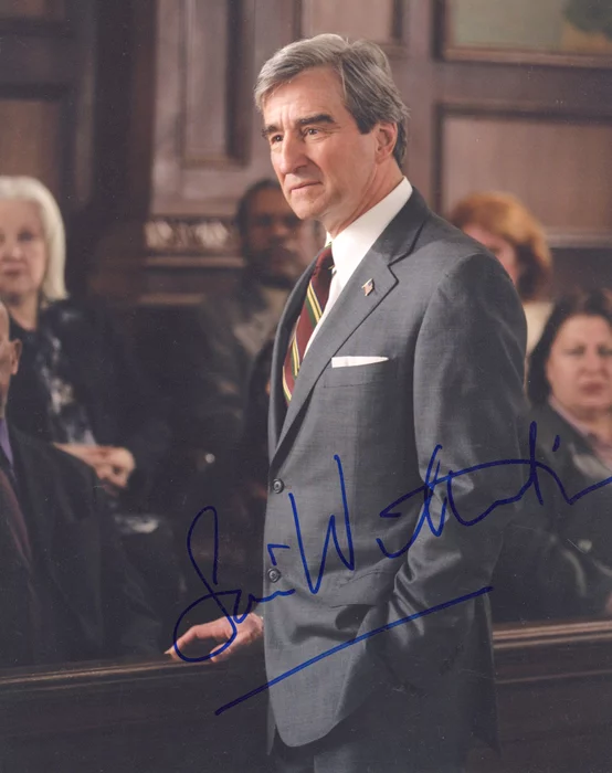 Sam Waterston autograph