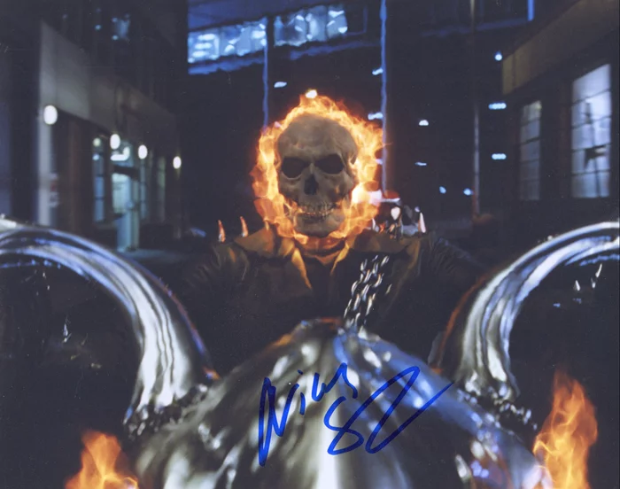 Nicolas Cage autograph