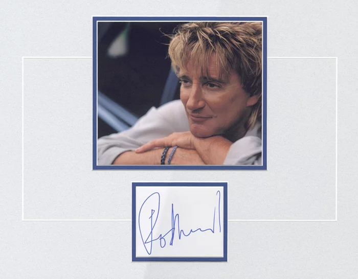 Rod Stewart autograph