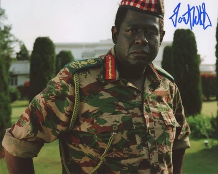 Forest Whitaker autograph