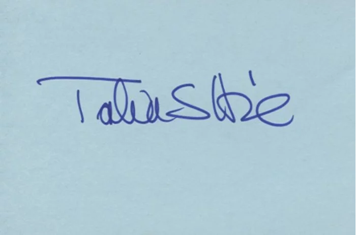 Talia Shire autograph