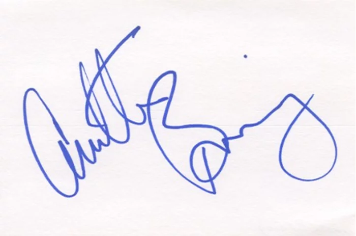 Annette Bening autograph