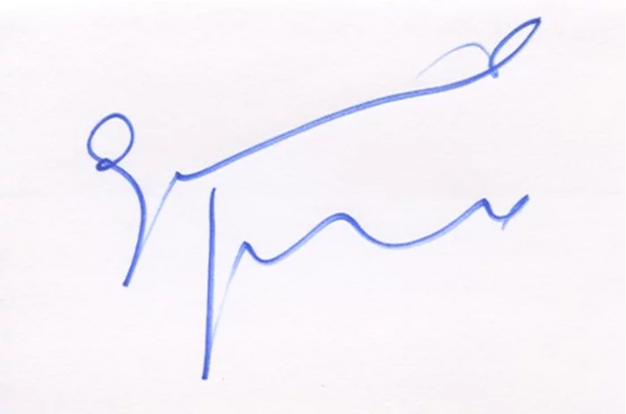 Gabriel Byrne autograph