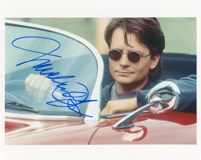Michael J. Fox autograph