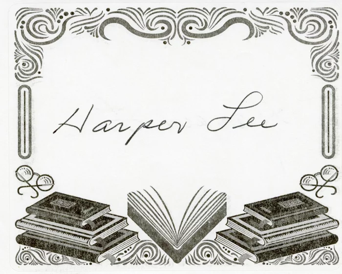 Harper Lee autograph