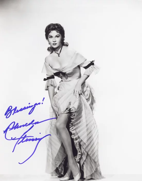 Rhonda Fleming autograph