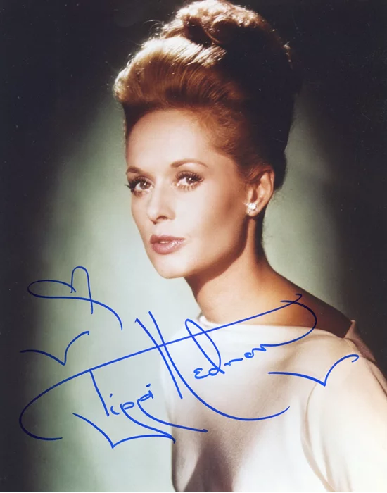 Tippi Hedren autograph