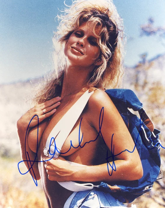 Rachel Hunter autograph
