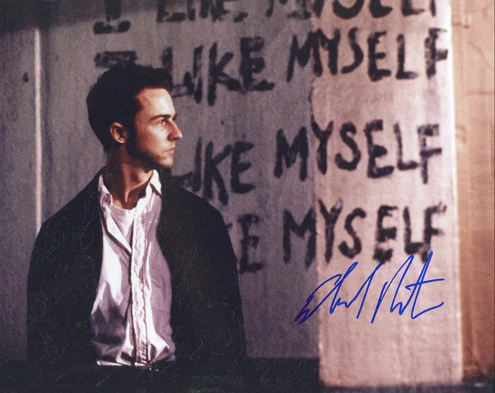 Edward Norton autograph