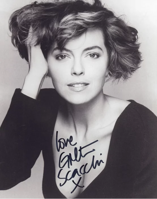 Greta Scacchi autograph