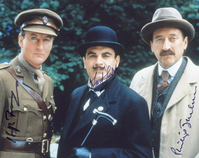 Poirot autograph