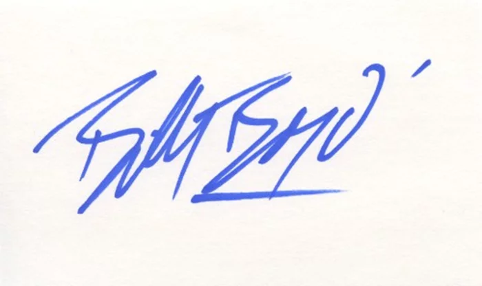 Billy Boyd autograph