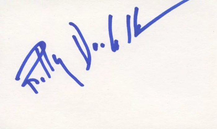 Billy Dee Williams autograph