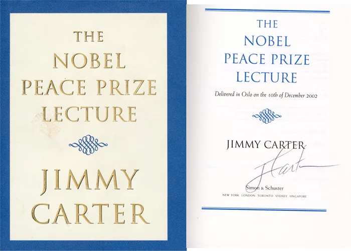 Jimmy Carter autograph