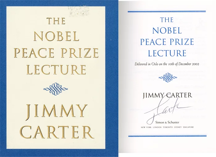 Jimmy Carter autograph