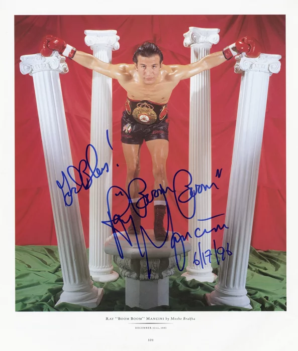 Ray Mancini autograph