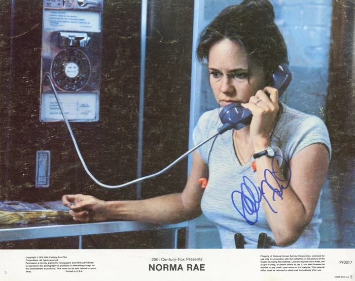 Sally Field autograph