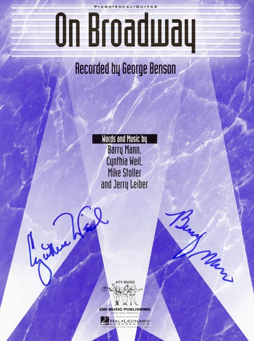 On Broadway autograph