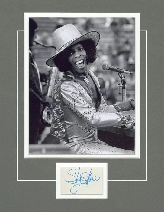 Sly Stone autograph