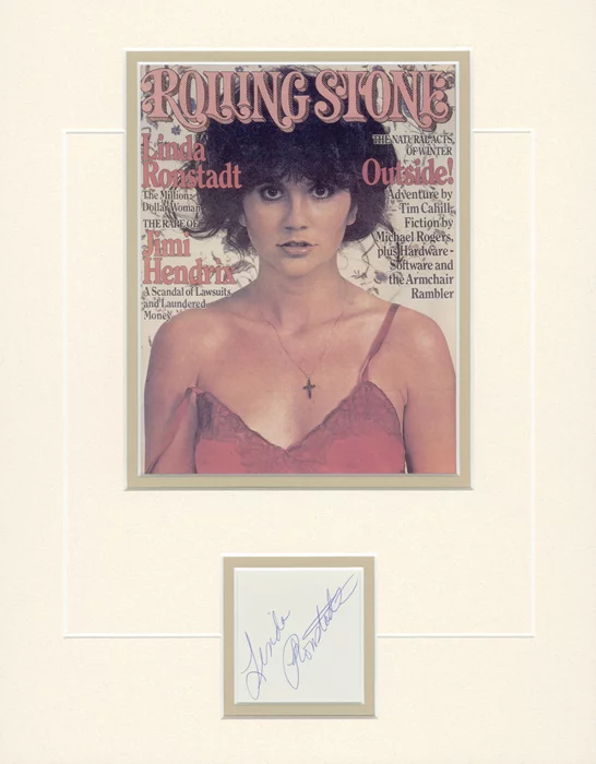 Linda Ronstadt autograph