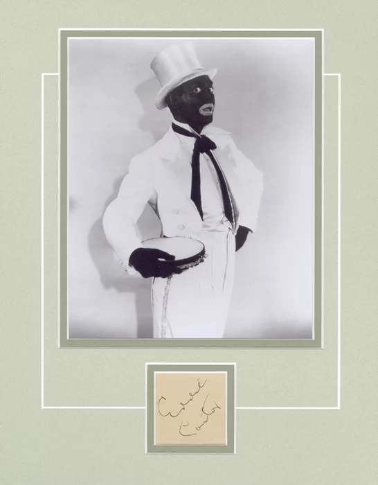 Eddie Cantor autograph