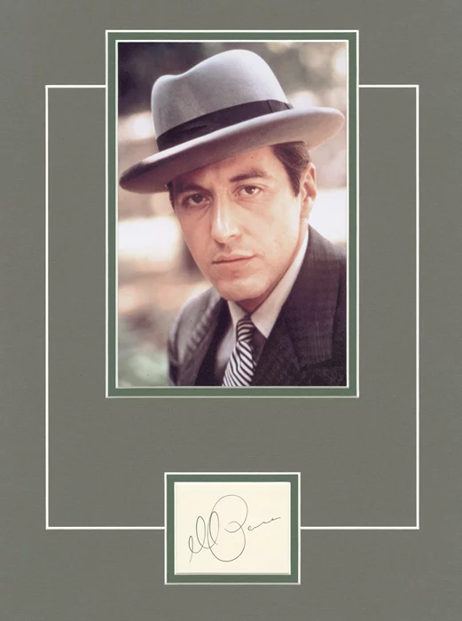 Al Pacino autograph