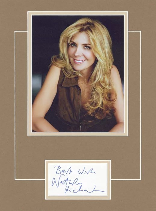 Natasha Richardson autograph