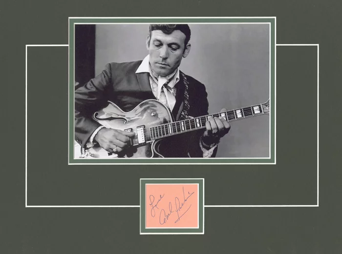 Carl Perkins autograph