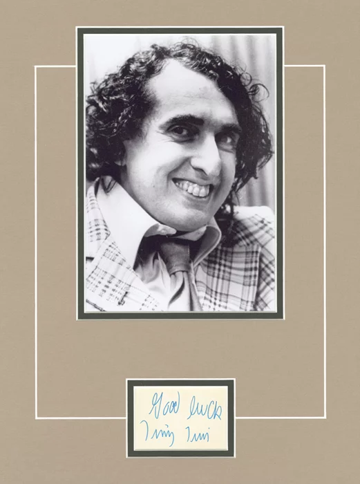 Tiny Tim autograph