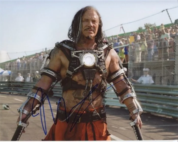 Mickey Rourke autograph