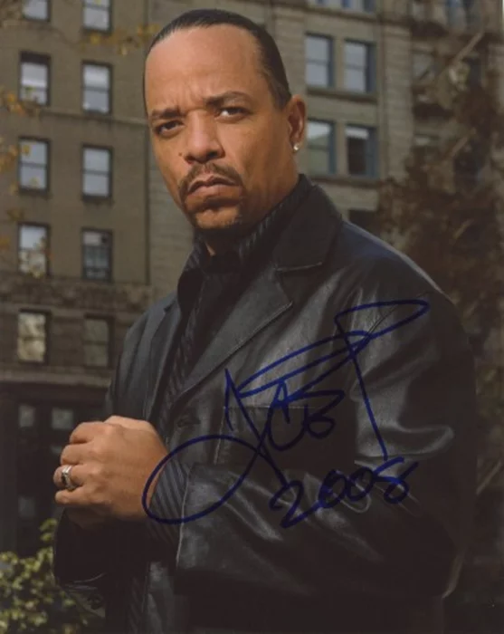Ice T autograph