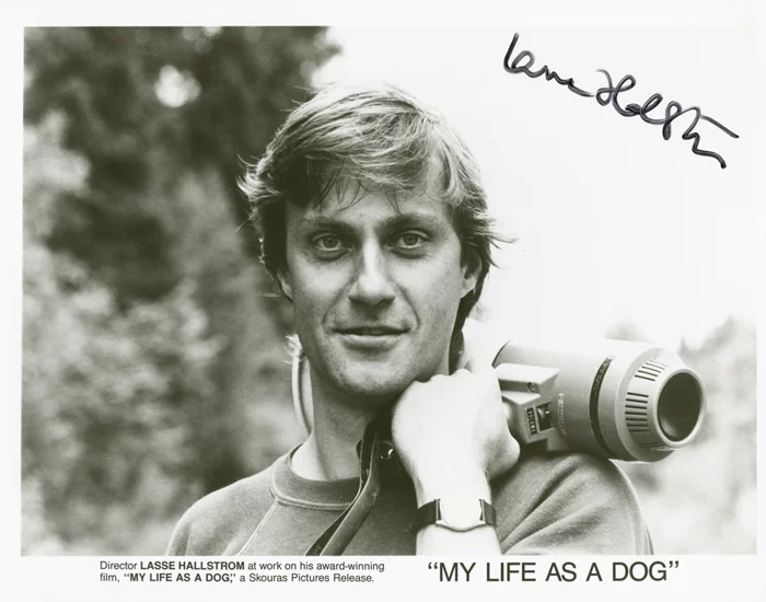 Lasse Hallstrom autograph