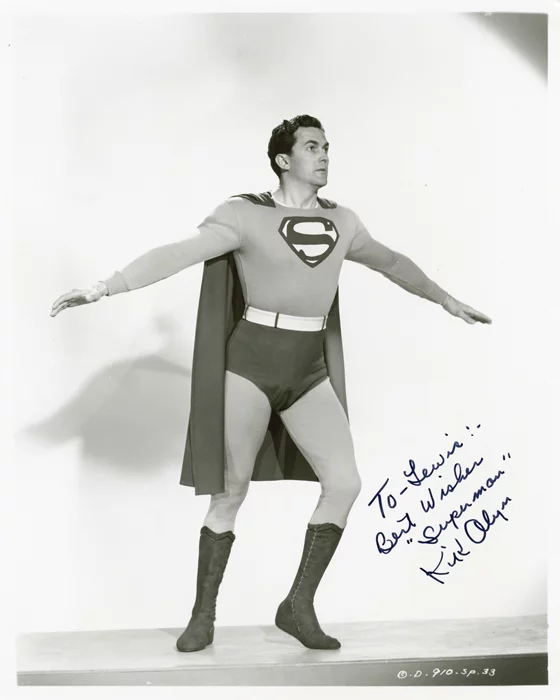 Kirk Alyn autograph