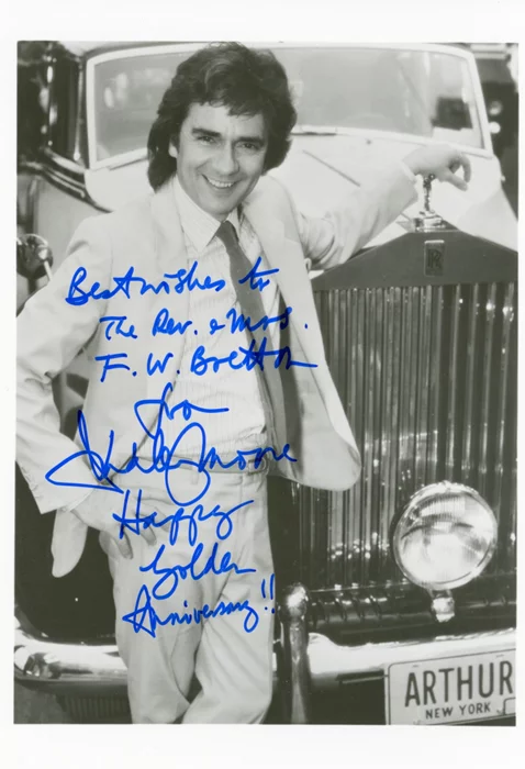 Dudley Moore autograph
