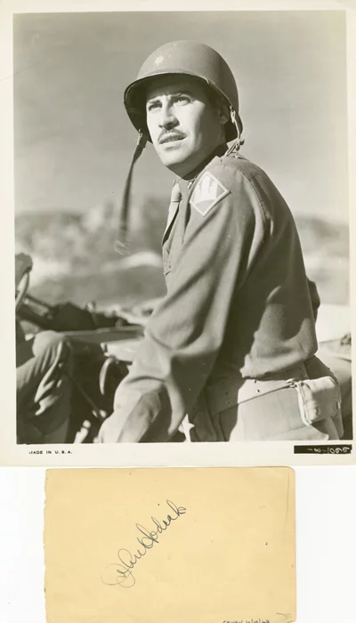 John Hodiak autograph