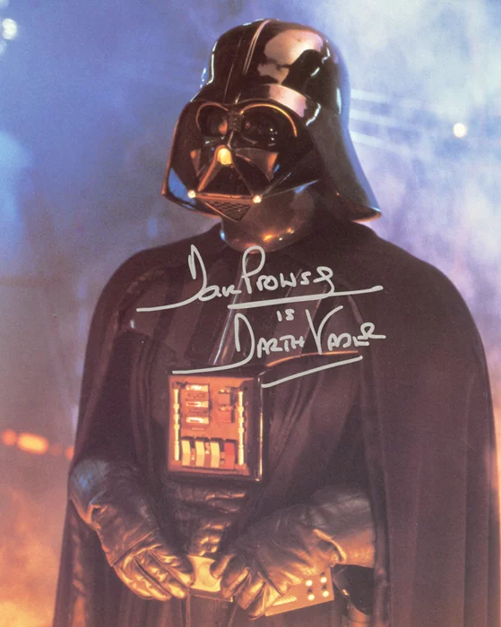 Dave Prowse autograph