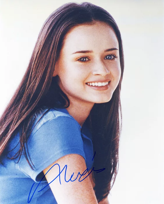 Alexis Bledel autograph