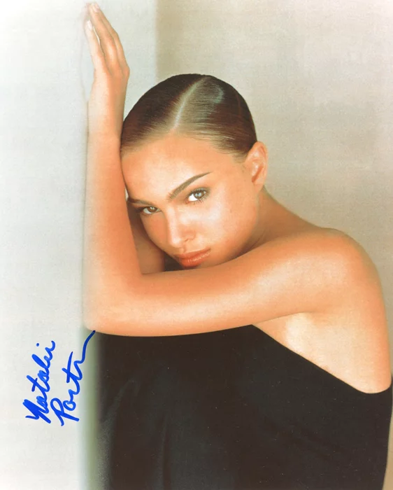 Natalie Portman autograph