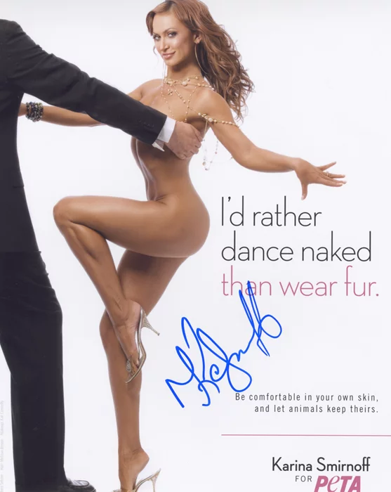Karina Smirnoff autograph