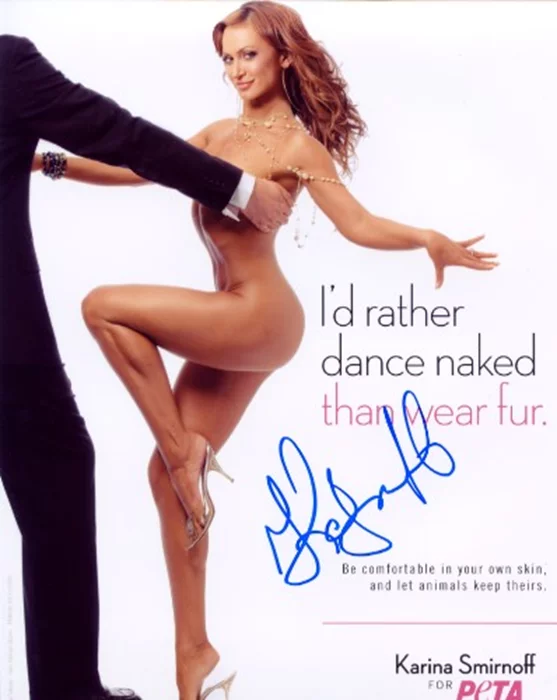 Karina Smirnoff autograph