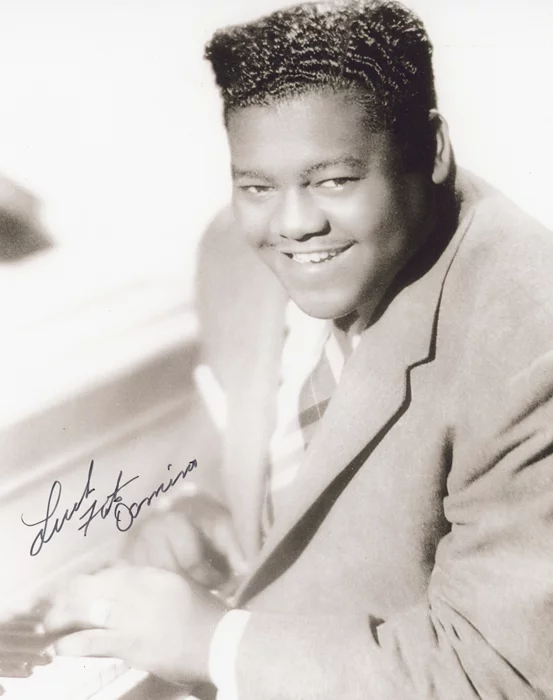 Fats Domino autograph