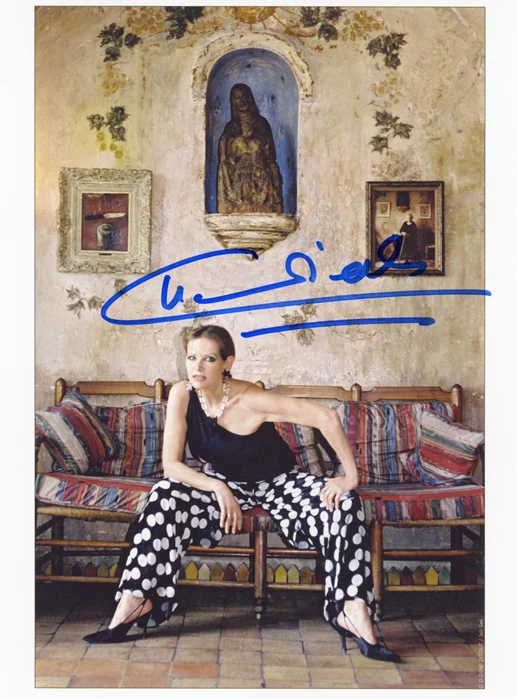 Claudia Cardinale autograph