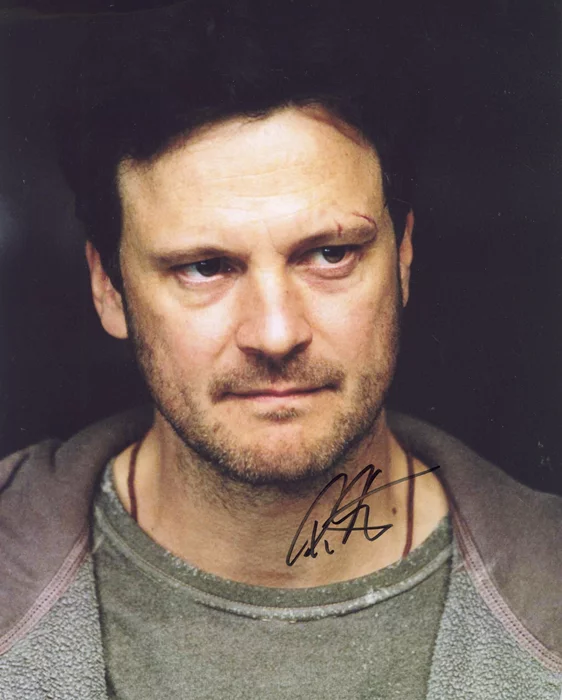Colin Firth autograph