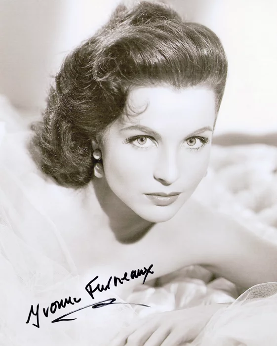 Yvonne Furneaux autograph